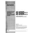 AIWA AD-WX929E Owners Manual
