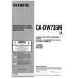 AIWA CADW735 Owners Manual