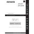 AIWA XPC578 AHEAHR Service Manual