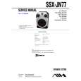 AIWA SSXJN77 Service Manual