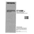 AIWA CTX409 Owners Manual