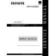 AIWA XRH33MD HD Service Manual