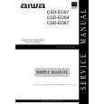 AIWA CSDED67 Service Manual