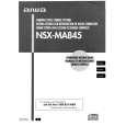 AIWA NSXMA845 Owners Manual