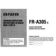 AIWA FRA305 Owners Manual
