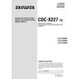AIWA CDCX227 Owners Manual