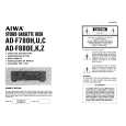 AIWA AD-F780U Owners Manual