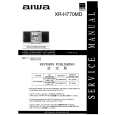 AIWA XRH770MD Service Manual