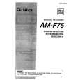 AIWA AM-F75 Owners Manual