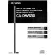 AIWA CADW630 Owners Manual