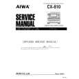 AIWA CX810 Service Manual