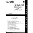 AIWA CSDES220 Service Manual