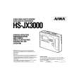 AIWA HS-JX3000 Owners Manual