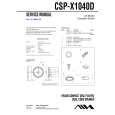 AIWA CSPX1040D Service Manual