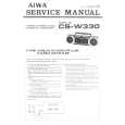 AIWA CS-W330 Service Manual