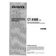 AIWA CTX408 Owners Manual