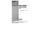 AIWA HD-S200 Owners Manual