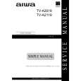 AIWA TVA2019 Service Manual