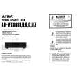 AIWA AD-WX808E Owners Manual
