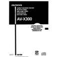 AIWA AV-X300 Owners Manual
