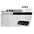 AIWA AD-R550 Owners Manual