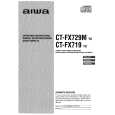 AIWA CTFX729M Owners Manual