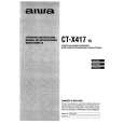 AIWA CTX417 Owners Manual