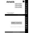 AIWA CSDED59 Service Manual