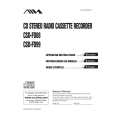 AIWA CSD-FD88 Owners Manual