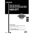 AIWA NSXD77 Owners Manual